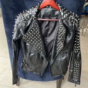 Studded Biker Jacket